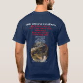 TIJDmachine REIS LONDEN 1347 ZWARTE DOOD T-shirt (Achterkant)