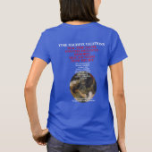 TIJDmachine REIS LONDEN 1347 ZWARTE DOOD T-shirt (Achterkant)