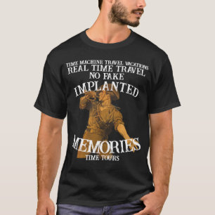 Tijdmachine Reis Vakanties Herinneringen Bus Tocht T-shirt