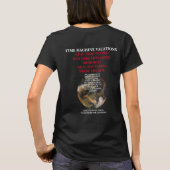TIJDmachine REISVAKANTIES POMPEII 79 NA CHR. T-shirt (Achterkant)