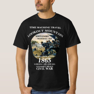 TIJDMACHINE REIZEN SLAG BIJ LOOKOUT MOUNTAIN T-SHIRT