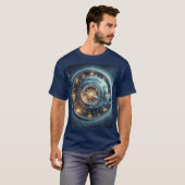 Tijdmachine, Tijdreizen, ~ Ruimte/Tijd Continuum* T-shirt (Voorkant volledig)