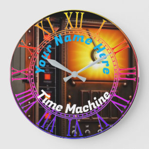Tijdmachine Wandklok