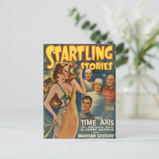 Tijdopnemer Briefkaart (Staand voorkant)