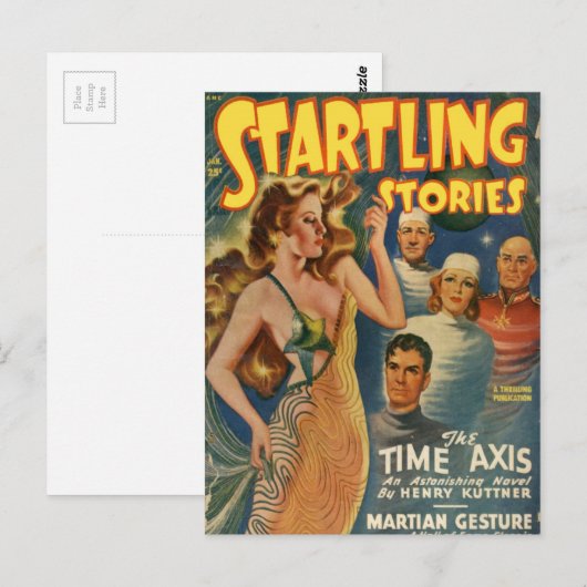 Tijdopnemer Briefkaart (Voorkant / Achterkant)