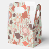  tijdpatroon van thee bedankdoosjes (Geopend)