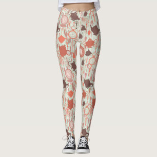  tijdpatroon van thee leggings