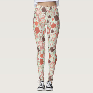  tijdpatroon van thee leggings