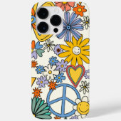 Tijdperk Hippy Stijl Case-Mate iPhone Hoesje (Achterkant)