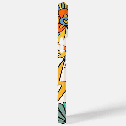 Tijdperk Hippy Stijl Case-Mate iPhone Hoesje (Achterkant / Rechts)