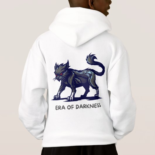 Tijdperk van de Duisternis Hoodie - Fierce Cat Dar (Achterkant)