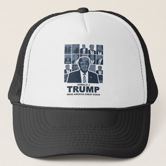 TIJDPERK VAN DONALD TRUMP TRUCKER PET (Voorkant)