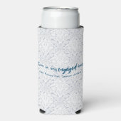 Tijdperk van verloofde bruid Toekomstige mevrouw Seltzer Blikjeskoeler (Seltzer Voorkant)