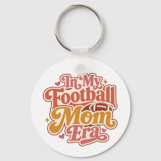 Tijdperk van voetbalmoeder sleutelhanger (Voorkant)