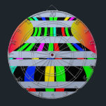 Tijdreis Dartbord<br><div class="desc">tijd-reis,  tijd,  reizen,  pop-kunst,  fantasie,  design,  kleur,  golven,  gelukkig,  artistiek</div>