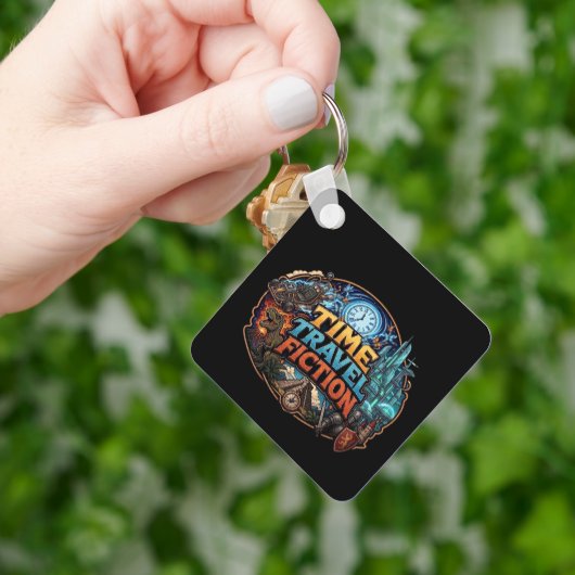 Tijdreis Fictie Sleutelhanger (Hand)