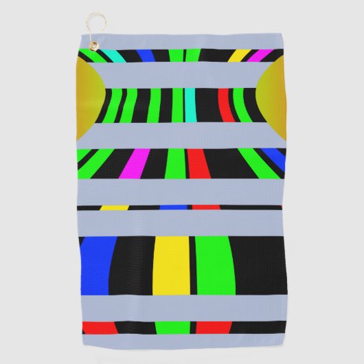 Tijdreis Golfhanddoek (Voorkant)