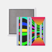 Tijdreis Magneet (Voorkant / Achterkant)