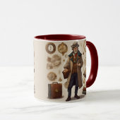 tijdreis mok (Voorkant rechts)