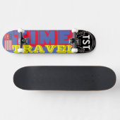 TIJDREIS OFFICIEEL JMT Skateboard (Horizontaal)