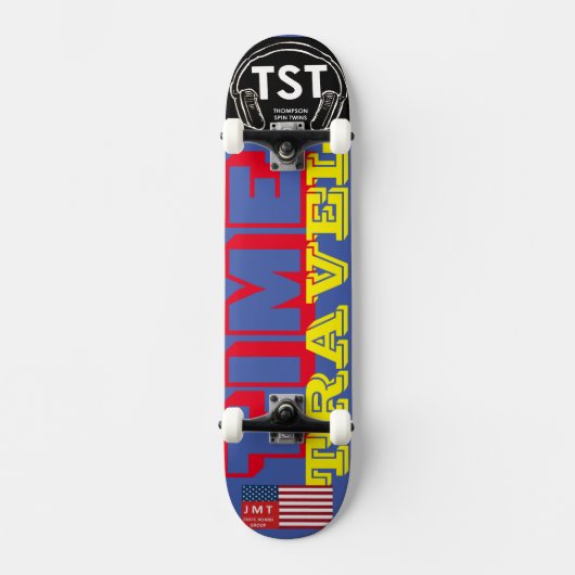 TIJDREIS OFFICIEEL JMT Skateboard (Voorkant)