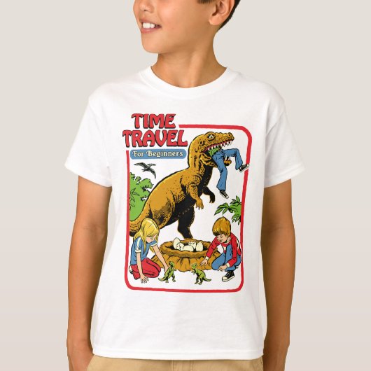 Tijdreis voor beginners t-shirt (Voorkant)