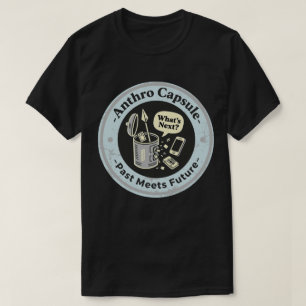 Tijdreischaos in Anthro-capsuletechniek T-shirt