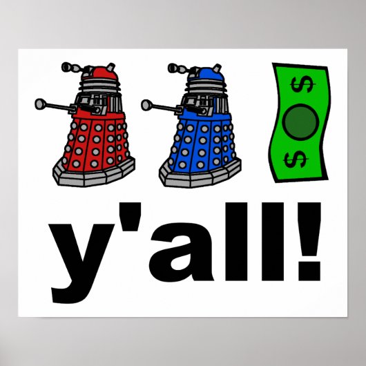 Tijdreizen Grappige Geek Nerdy Humor Poster Bord (Voorkant)