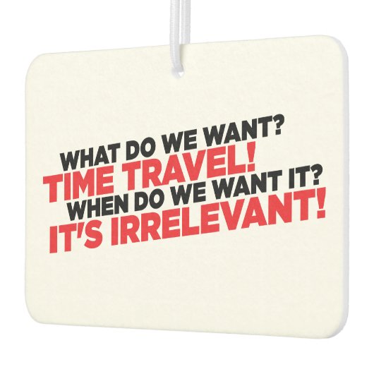 Tijdreizen Luchtverfrisser (Links)