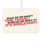 Tijdreizen Luchtverfrisser (Voorkant)