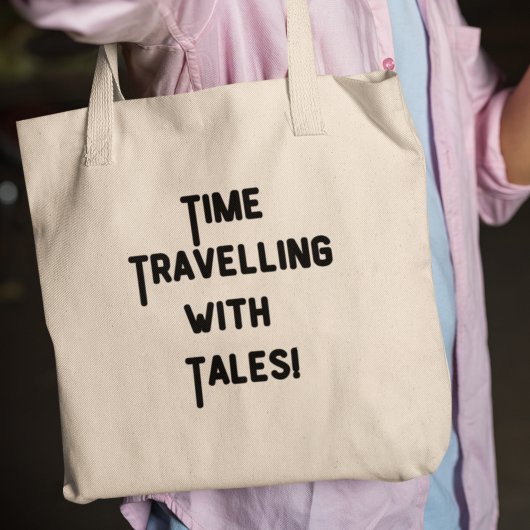Tijdreizen met Tales History Teacher Gift Tote Bag