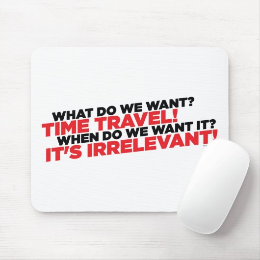 Tijdreizen Muismat (Met muis)