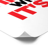 Tijdreizen Poster (Hoek)