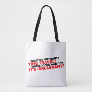 Tijdreizen Tote Bag