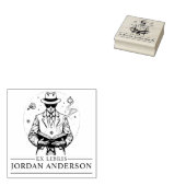 Tijdreiziger Detective Boek Stamp Rubberstempel (Gestempeld)