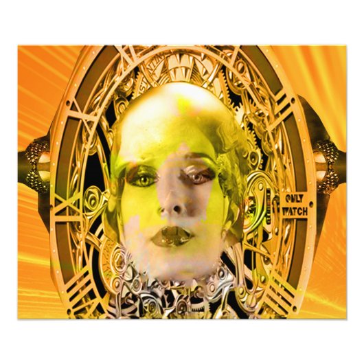 Tijdreiziger Foto Afdruk (Voorkant)