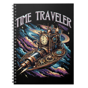 Tijdreiziger - Steampunk Space Adventure Notitieboek