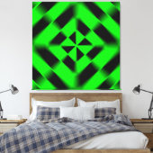 Tijdrem Canvas Afdruk (Insitu (Slaapkamer))