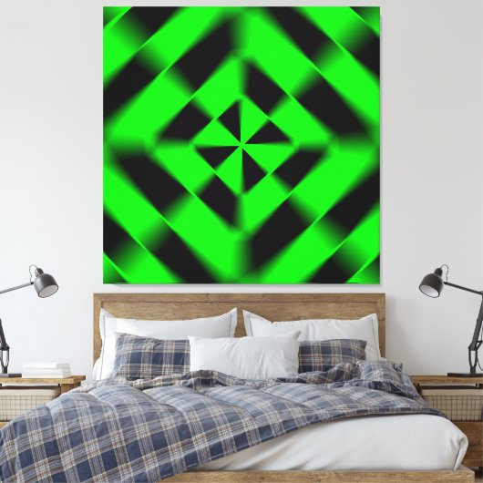 Tijdrem Canvas Afdruk (Insitu (Slaapkamer))