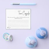 Tijdscapsule Advies Koppel Bruidsmeisjes Uitnodigi Flyer (Enkel)