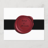 Tijdscapsule advies voor koppel bruidsdouche kaart (Achterkant)