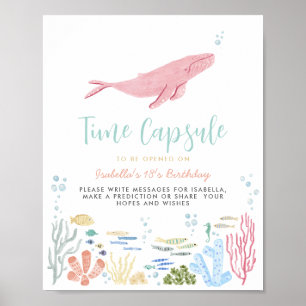 Tijdscapsule Onder De Zee Poster