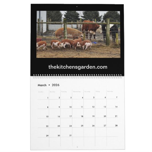 Tijdschema. 2018. De Kalender van het Boerderij (Mar 2026)