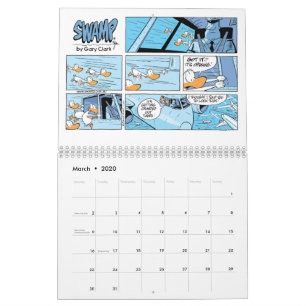 Tijdschema Cartoon Humor Kalender