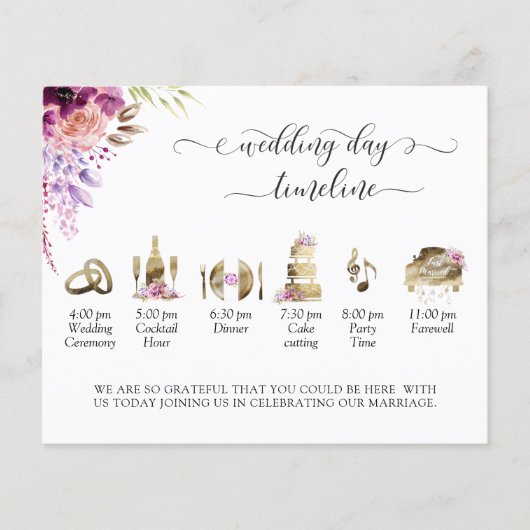 Tijdschema en programma voor Paarse en gewelddadig (Voorkant)