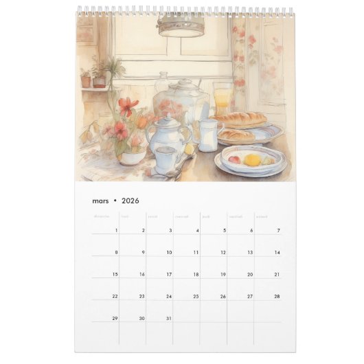 Tijdschema Kalender (Mar 2026)