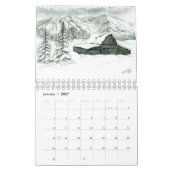 Tijdschema oude schetsen Barn Kalender (Jan 2027)