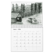 Tijdschema oude schetsen Barn Kalender (Mar 2026)