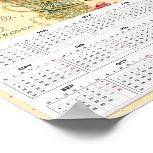 Tijdschema thee 2022 poster (Hoek)