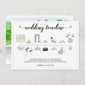 Tijdschema Tropische weduwen bestemming (Voorkant / Achterkant)